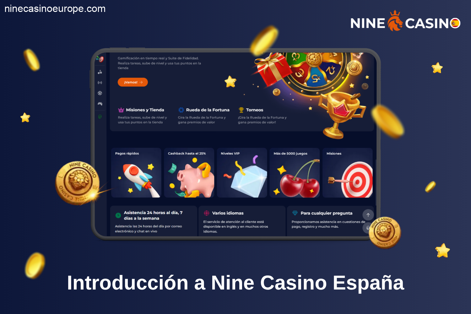 Introducción a Nine Casino España reseña del casino online