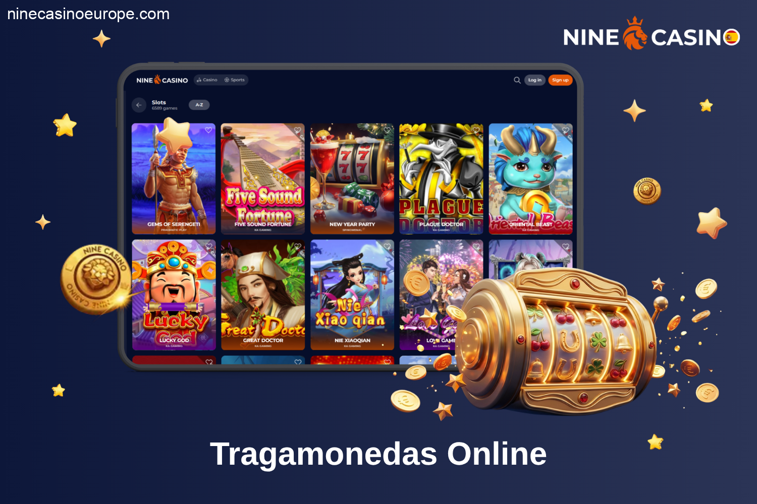 Tragamonedas online en Nine Casino España mejores slots
